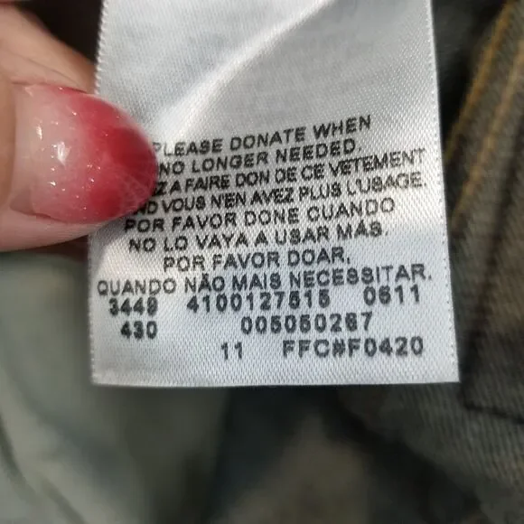 Levis 505 Jeans Men 34x30 Actual 34x29 Regular Fit Straight Blue Denim - Picture 6 of 12